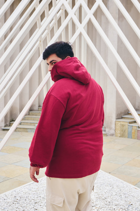 Feel to Be Understood Hoodie - Rio Red