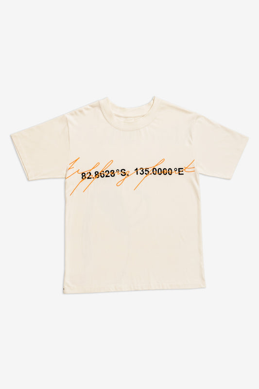 Penguin Print T shirt - Ancient White