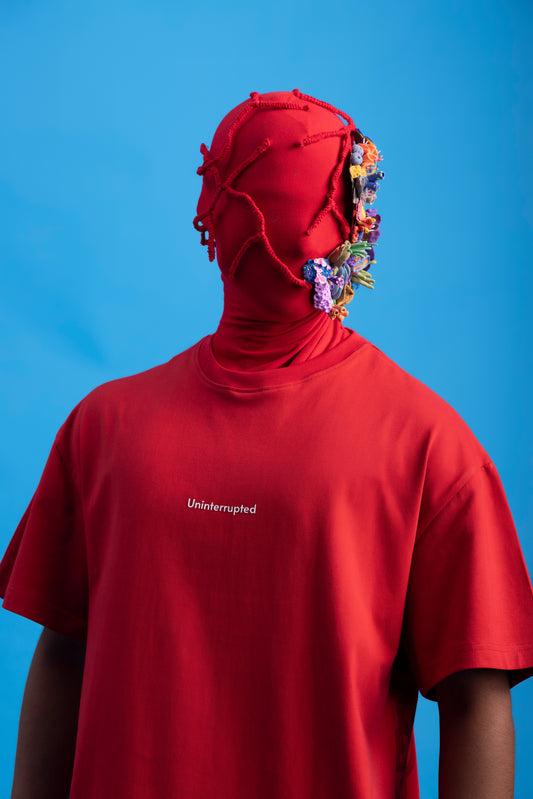 Uninterrupted Tee-Reef red