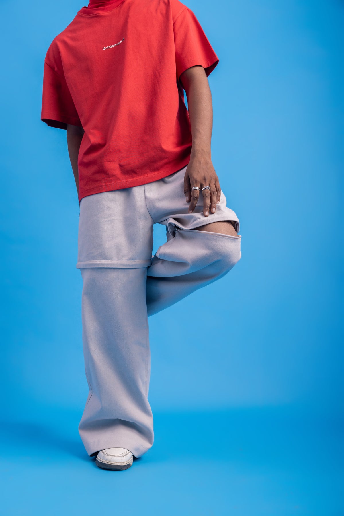 Convertible Jogger-  Bleached sand