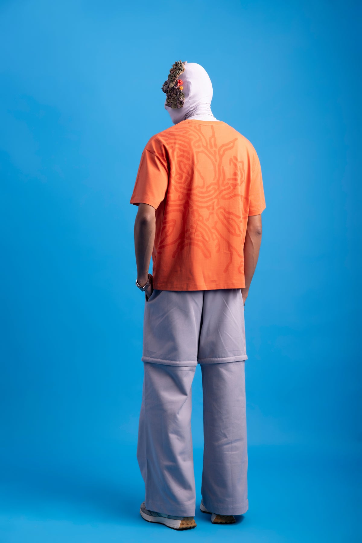 Uninterrupted Tee- Coral Orange