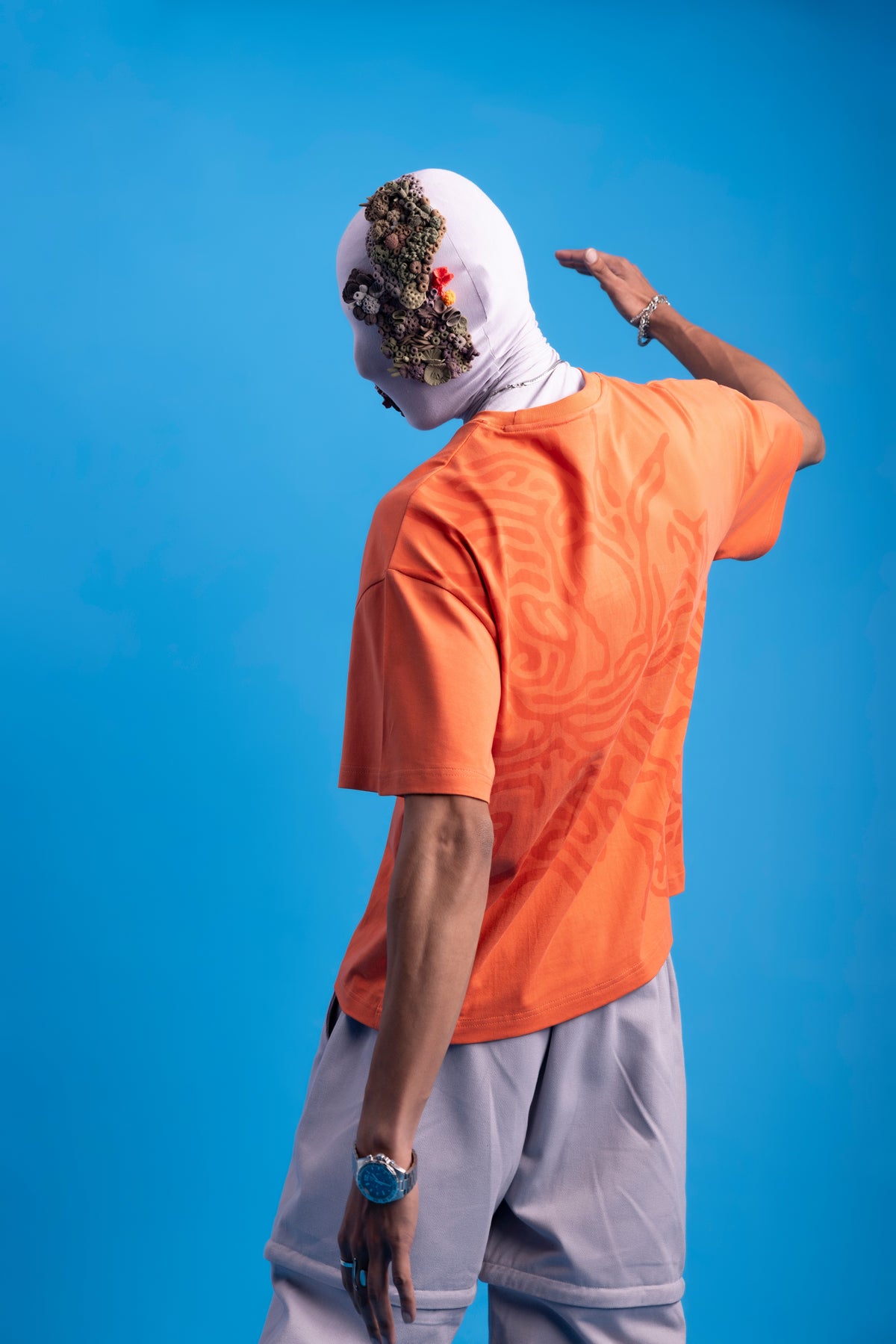 Uninterrupted Tee- Coral Orange