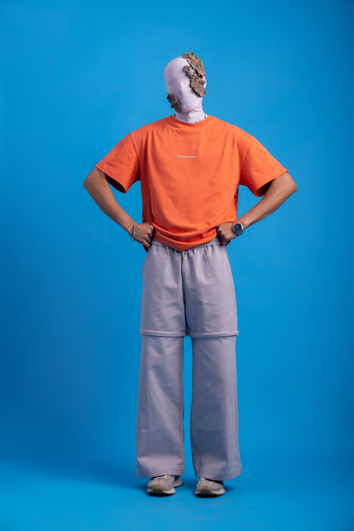 Convertible Jogger- Stark grey