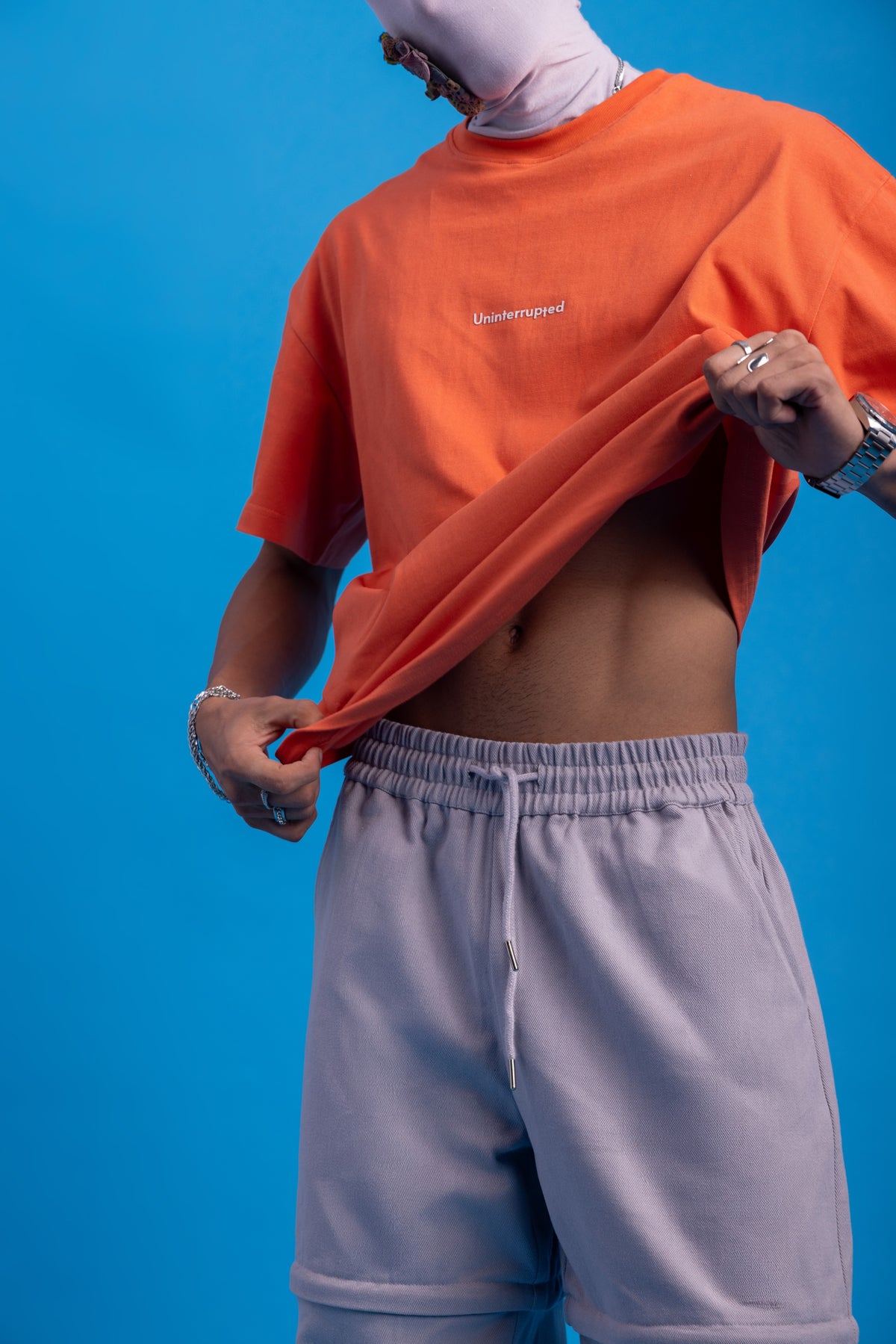 Convertible Jogger- Stark grey