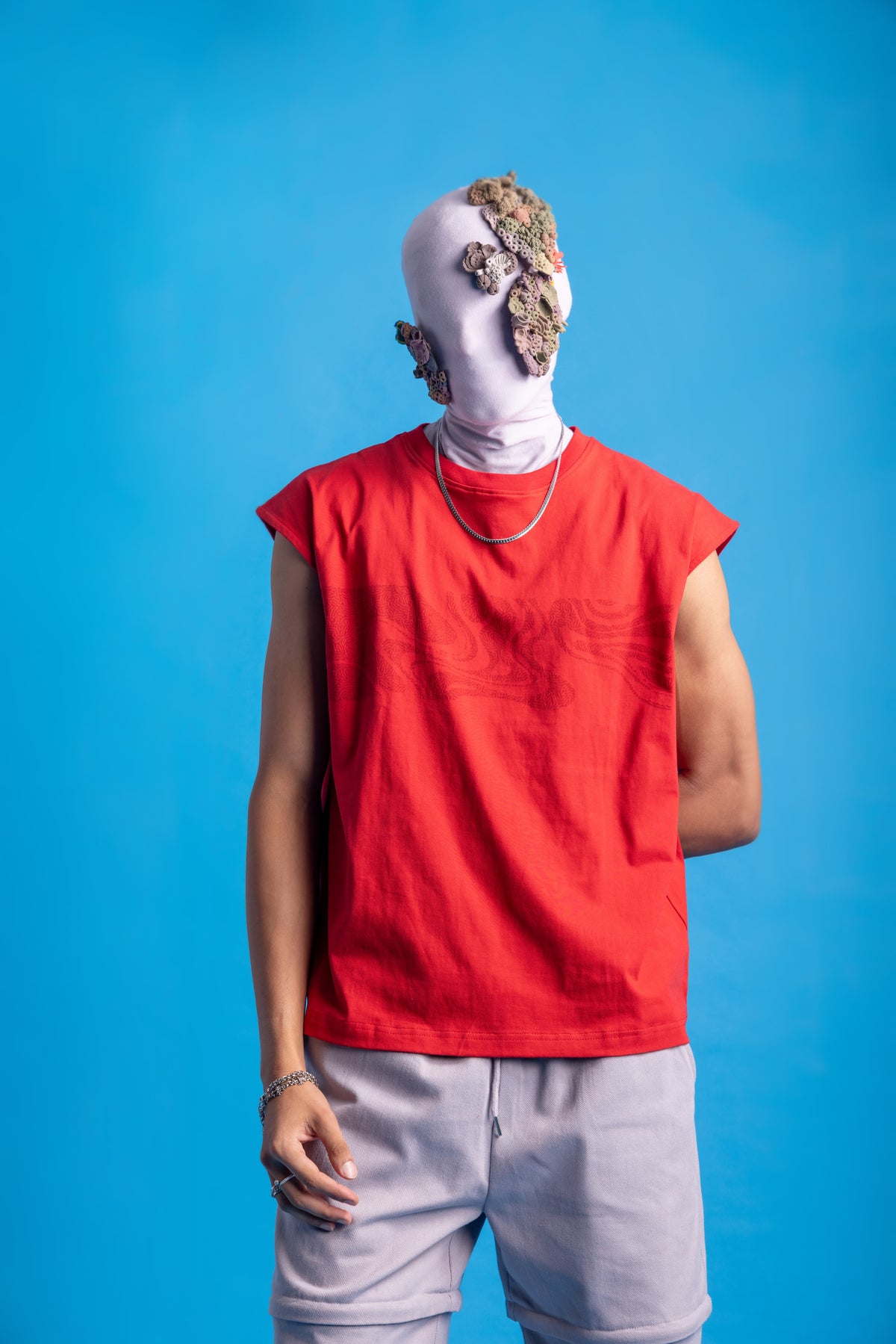 Bloom Tee -  Reef red