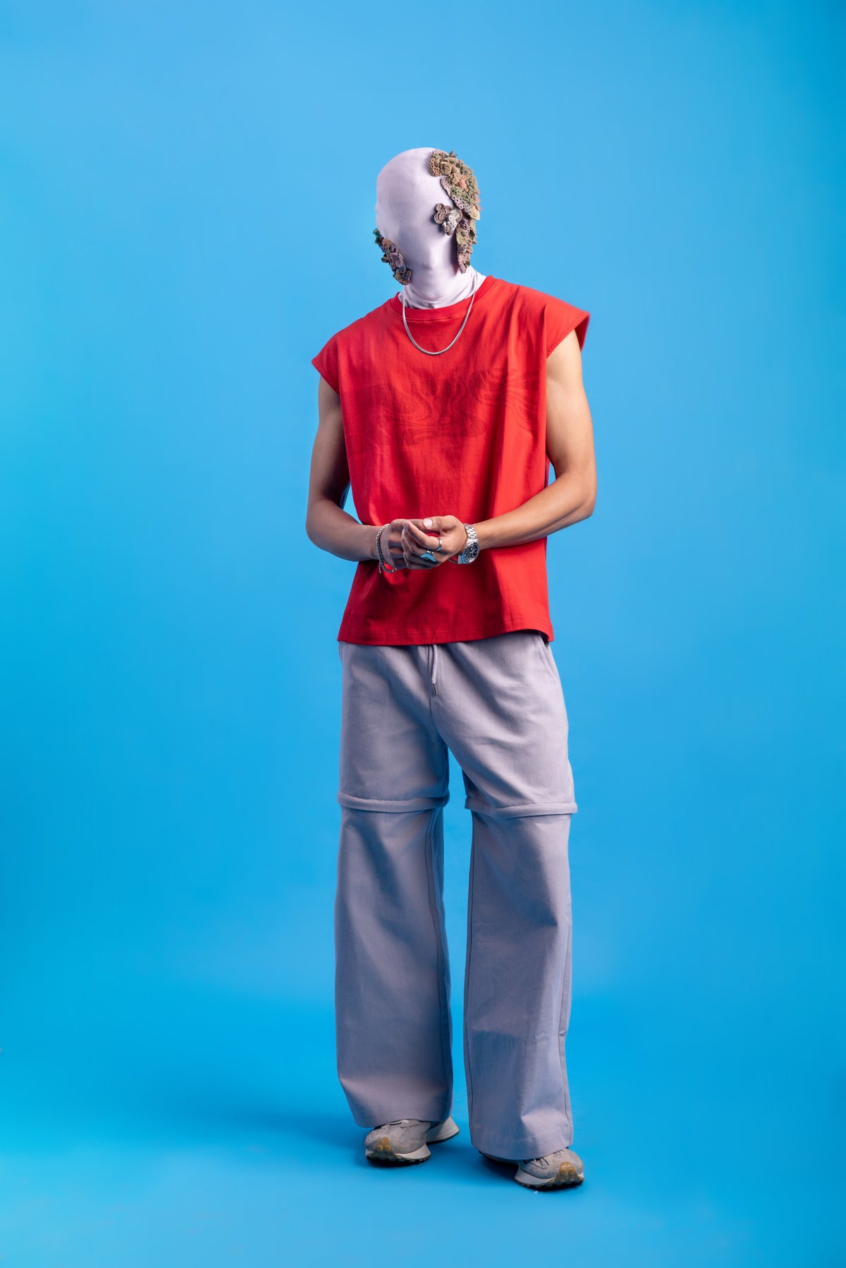 Bloom Tee -  Reef red
