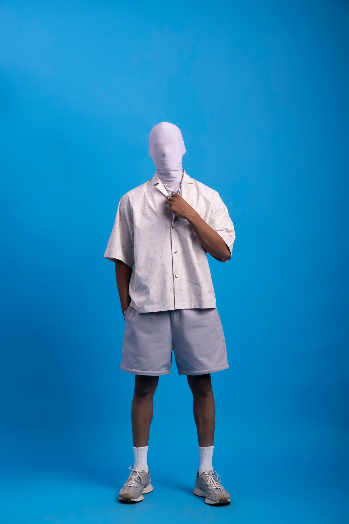 Fishing Net Shirt- Bleached sand