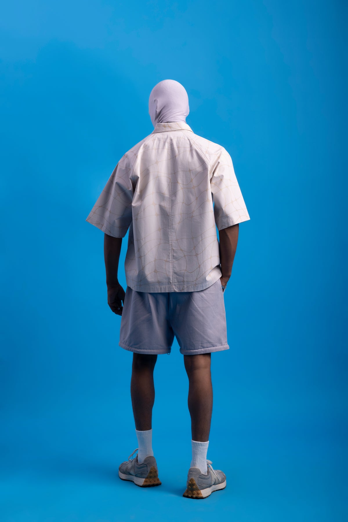 Fishing Net Shirt- Bleached sand