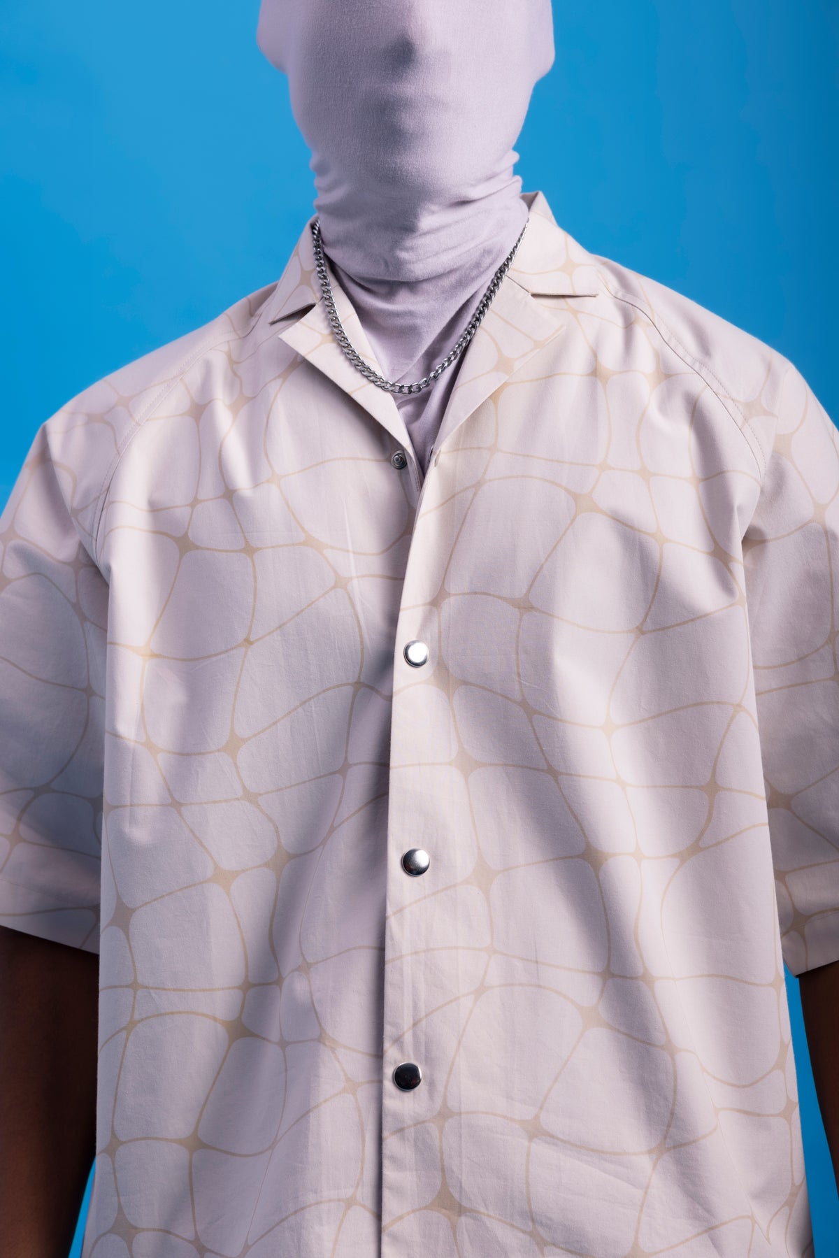 Fishing Net Shirt- Bleached sand