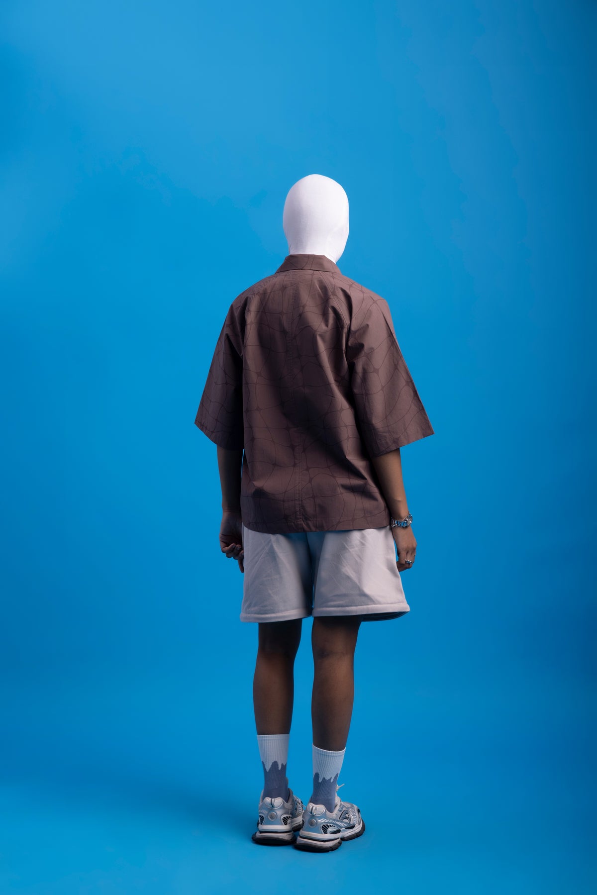 Fishing Net Shirt- Deep umber