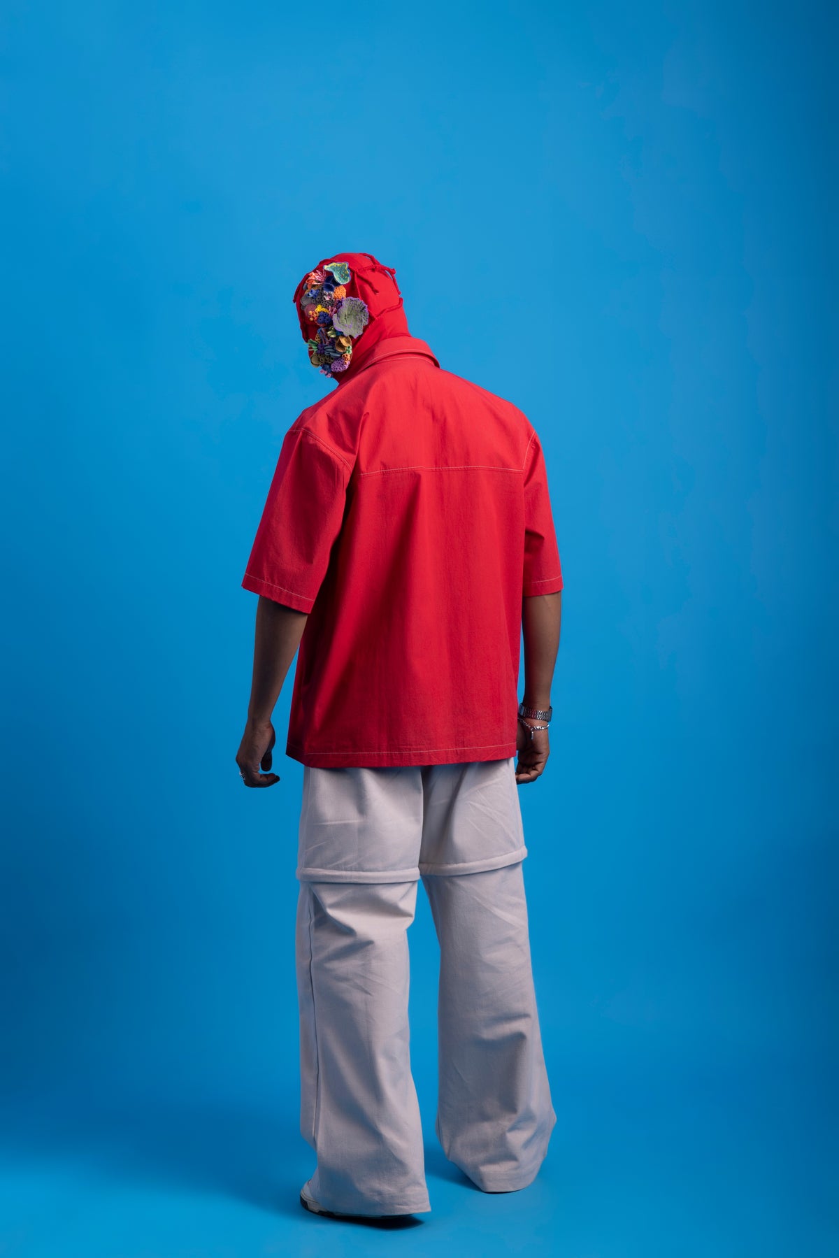 Panel Shirt- :Reef Red