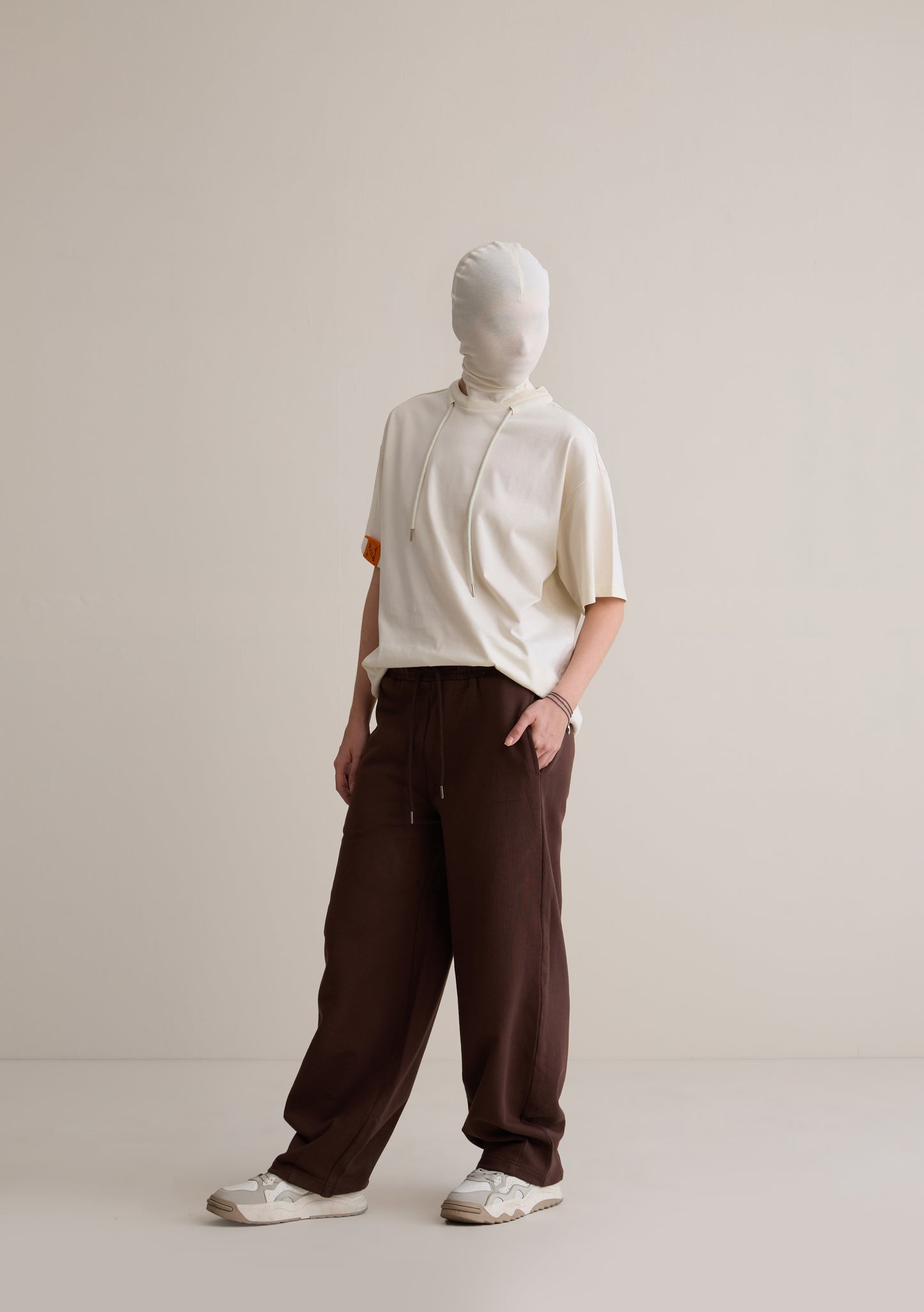 Barrel sweatpants Mud Brown