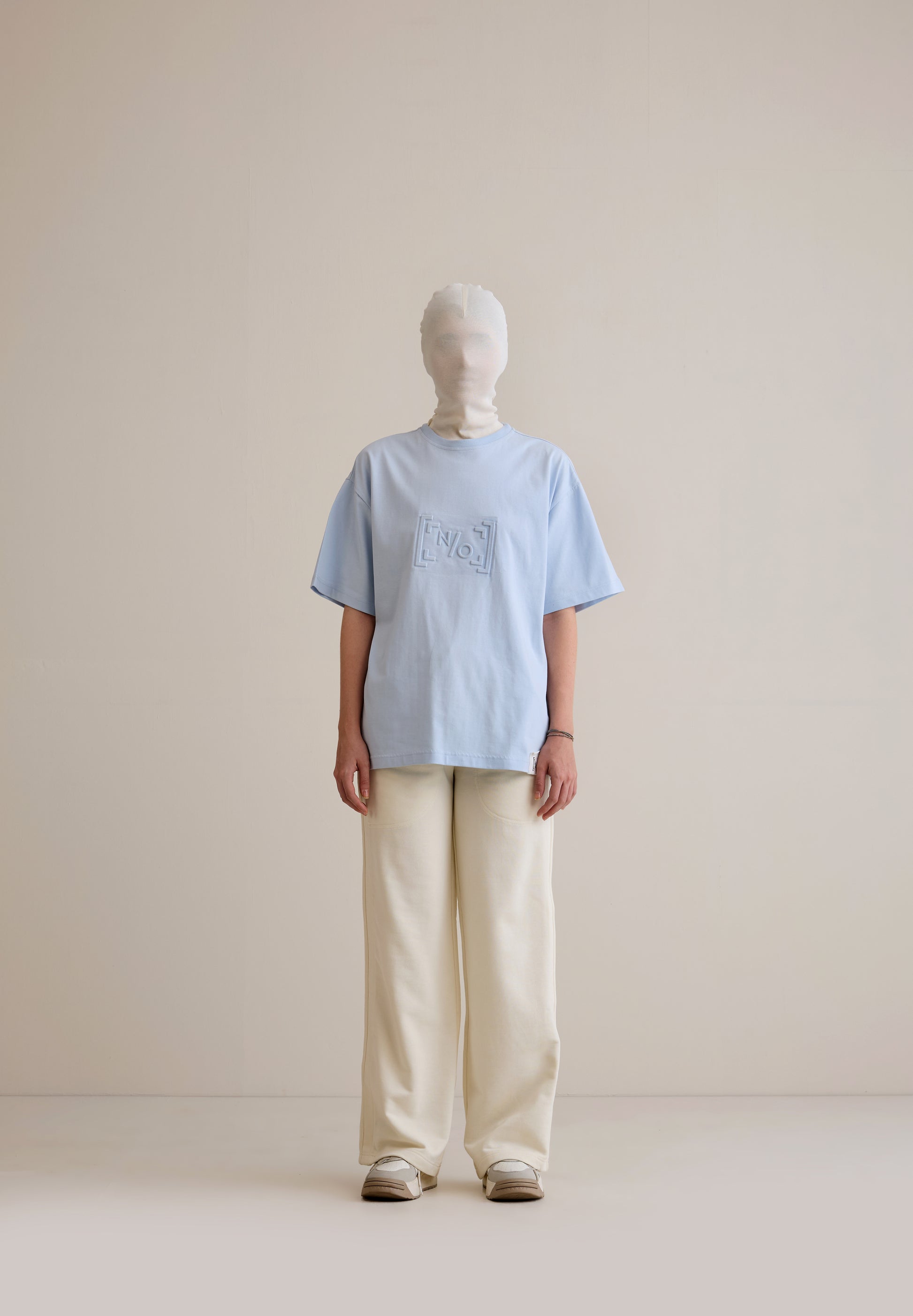 Imprint T-shirt Blue Finch