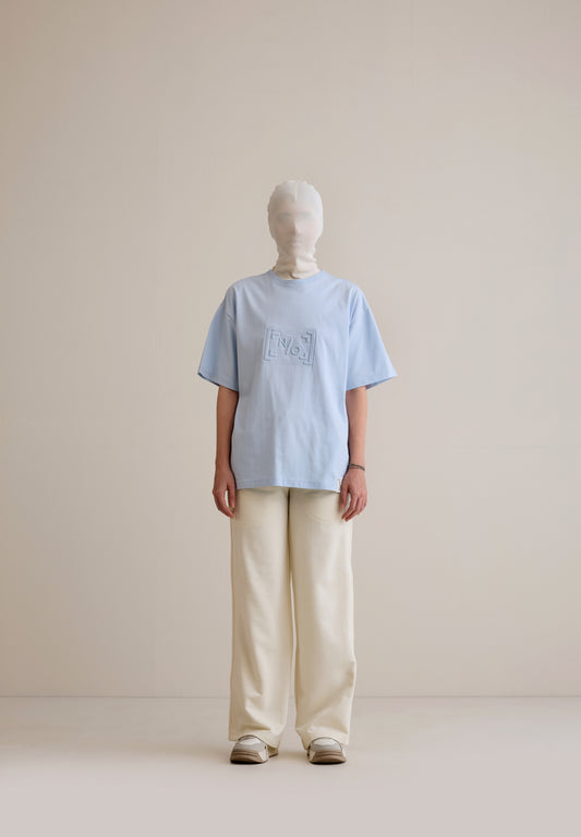 Imprint T-shirt Blue Finch