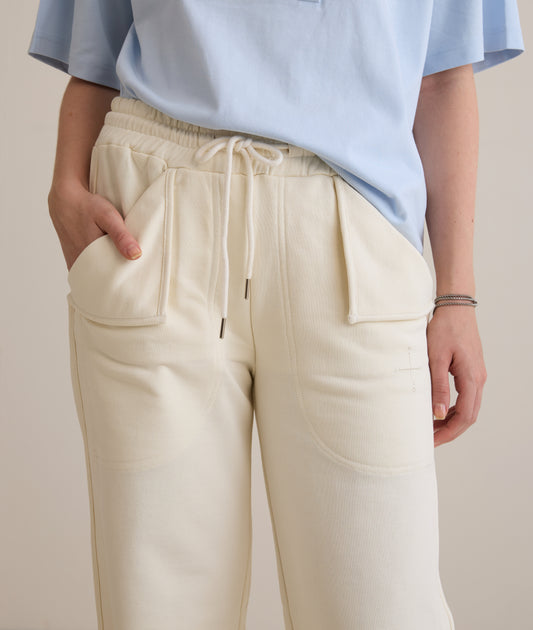 Fold pocket sweatpants