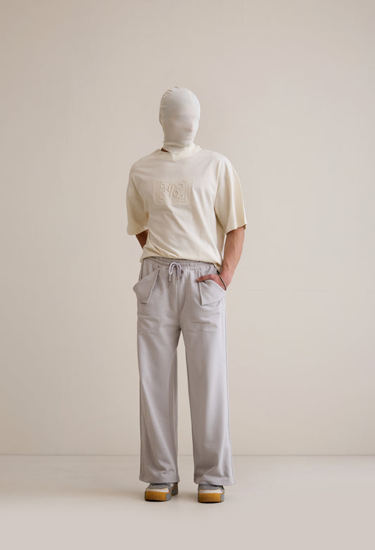 Fold pocket sweatpants  Dove Grey