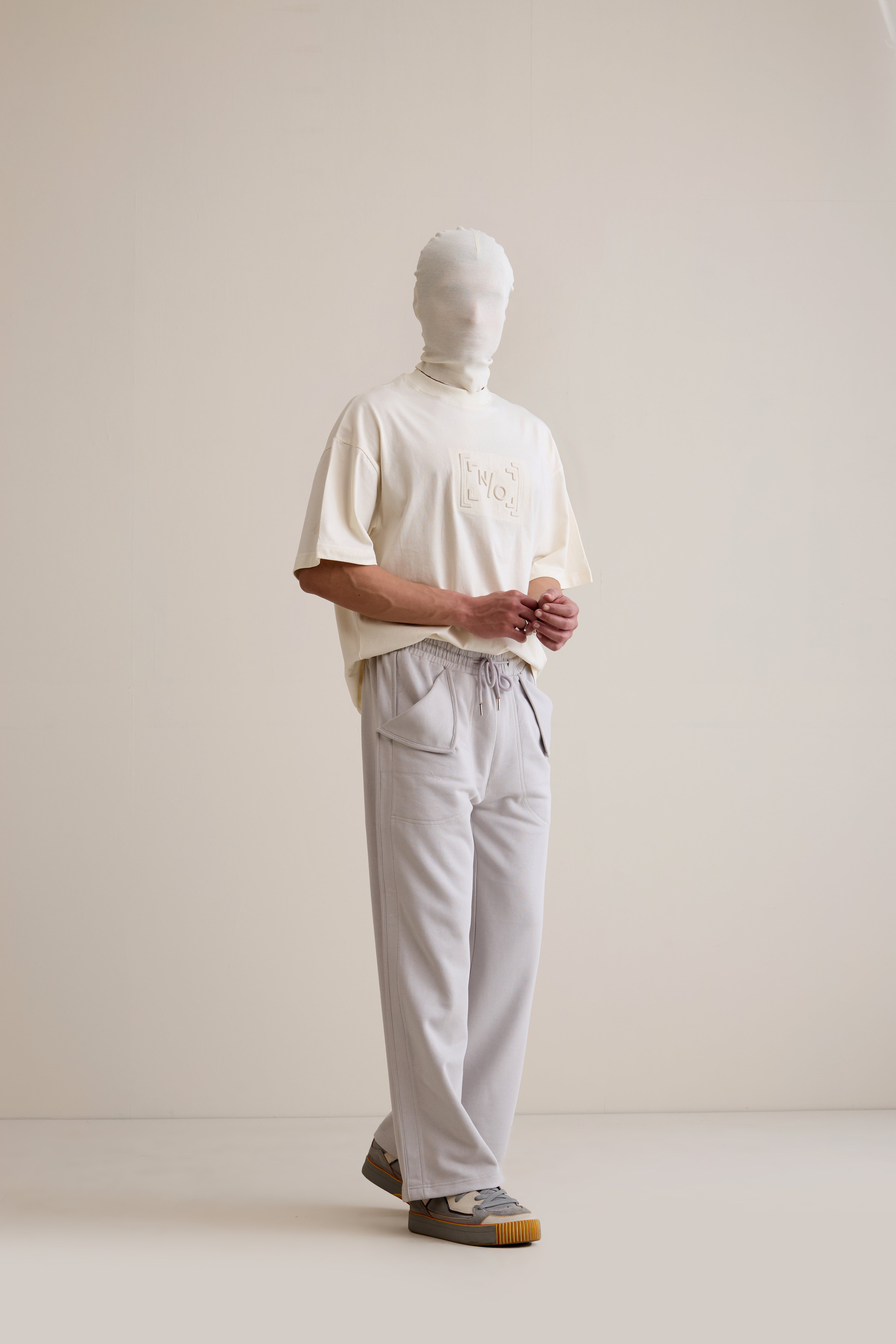 Fold pocket sweatpants Dove Grey image 2