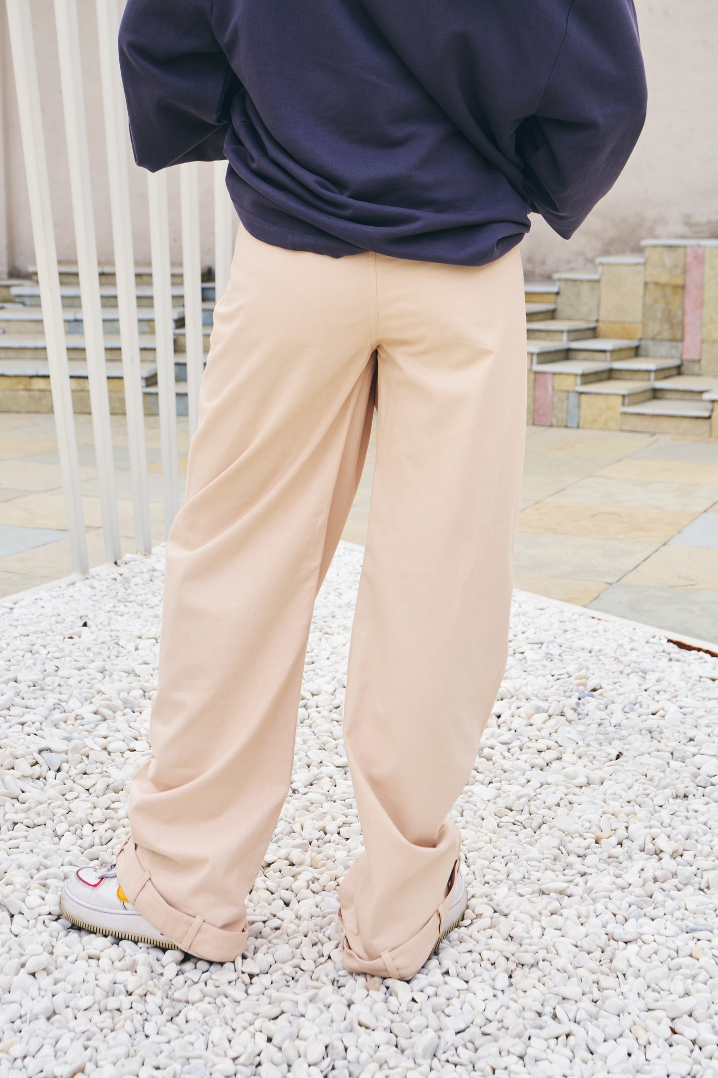 Barrel Pants - Cappuccino Foam