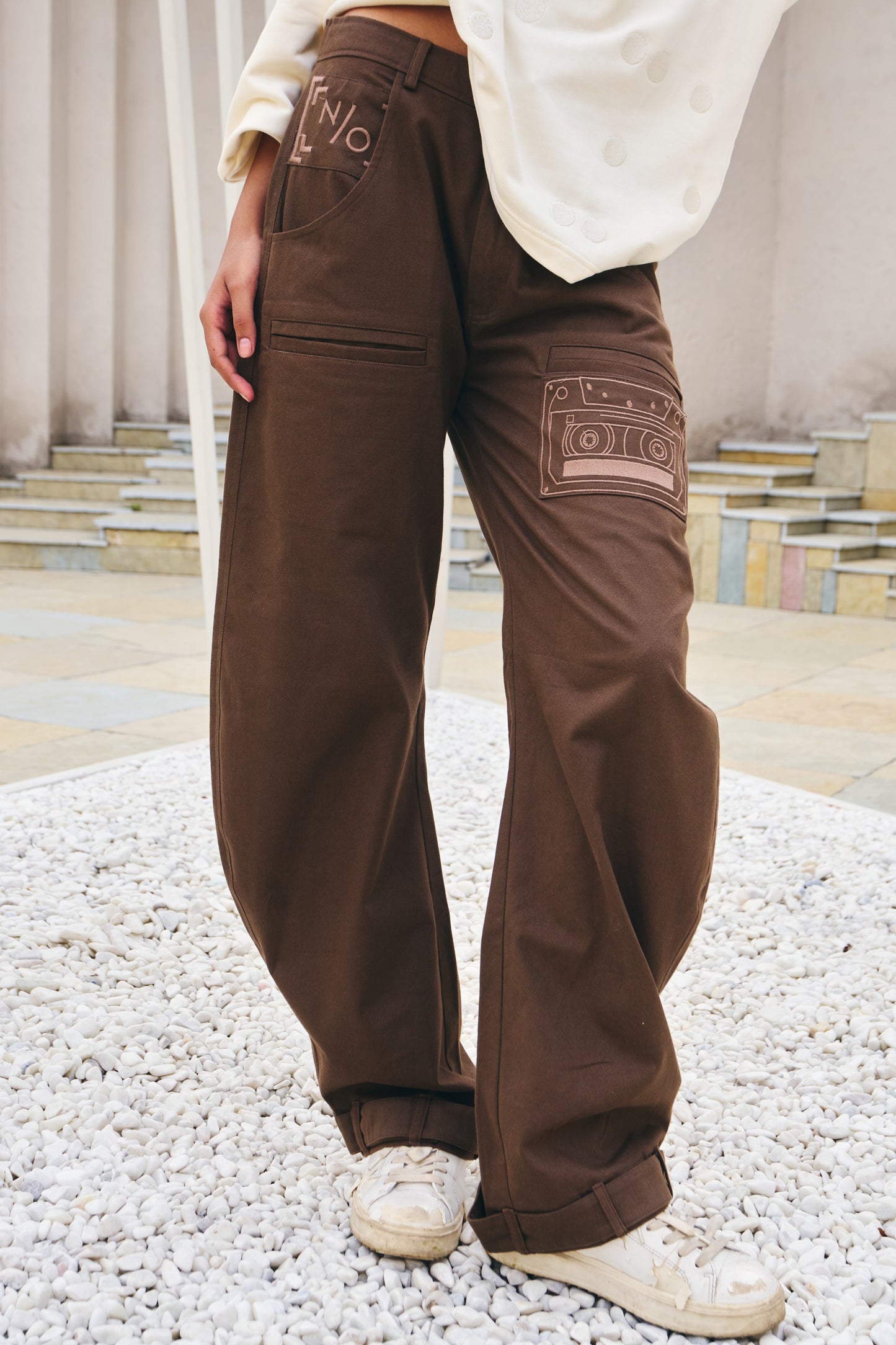 Barrel Pants - Clay Ochre