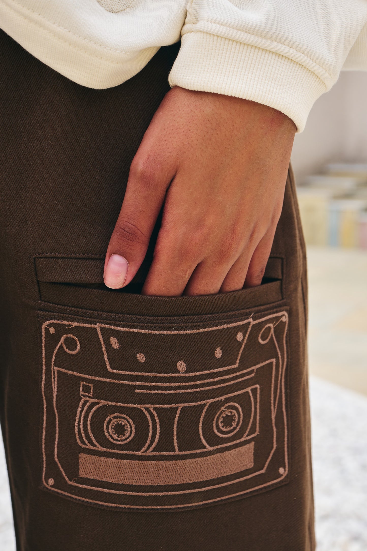 Barrel Pants - Clay Ochre