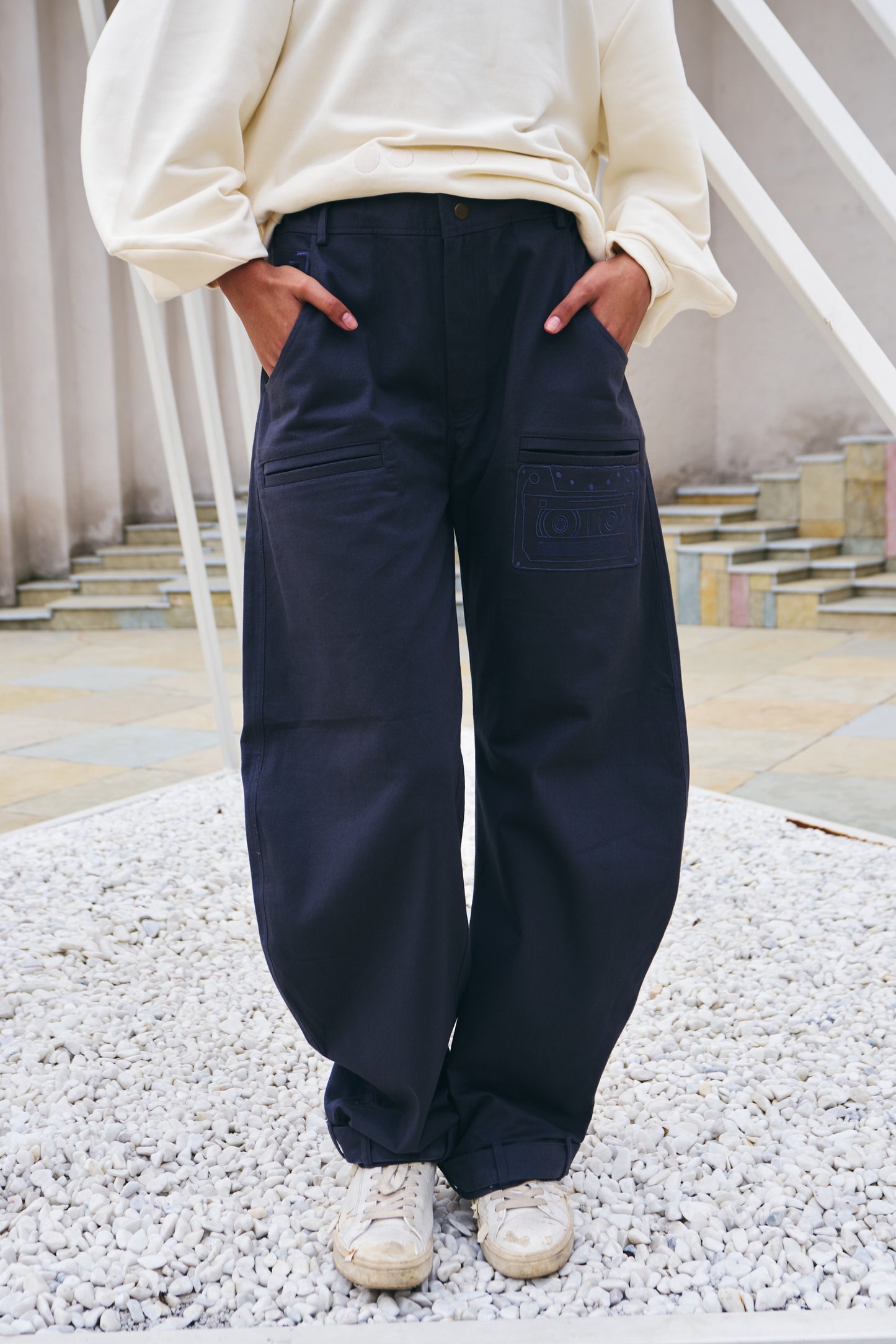 Barrel Pants - Gunpowder