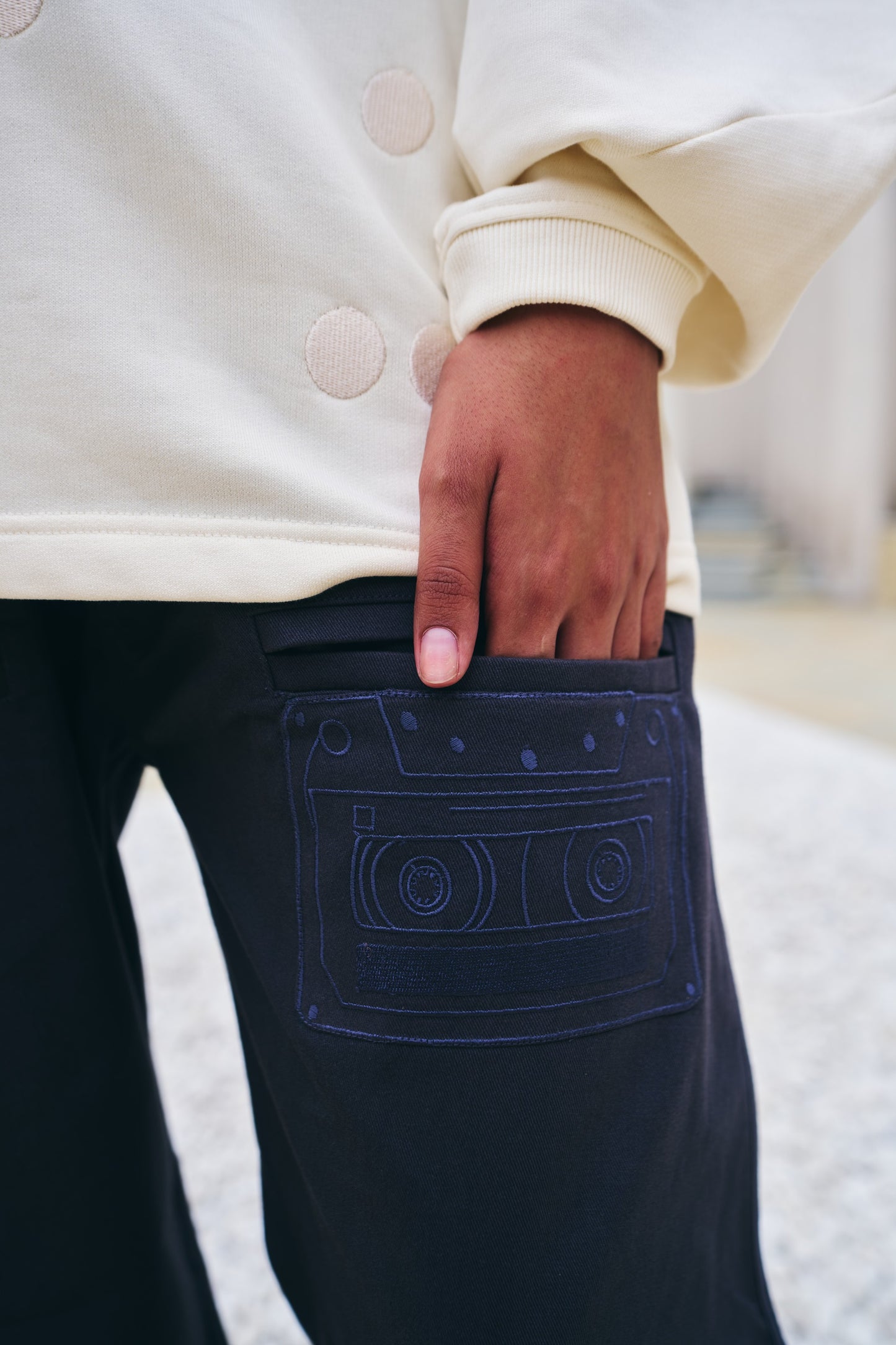 Barrel Pants - Gunpowder