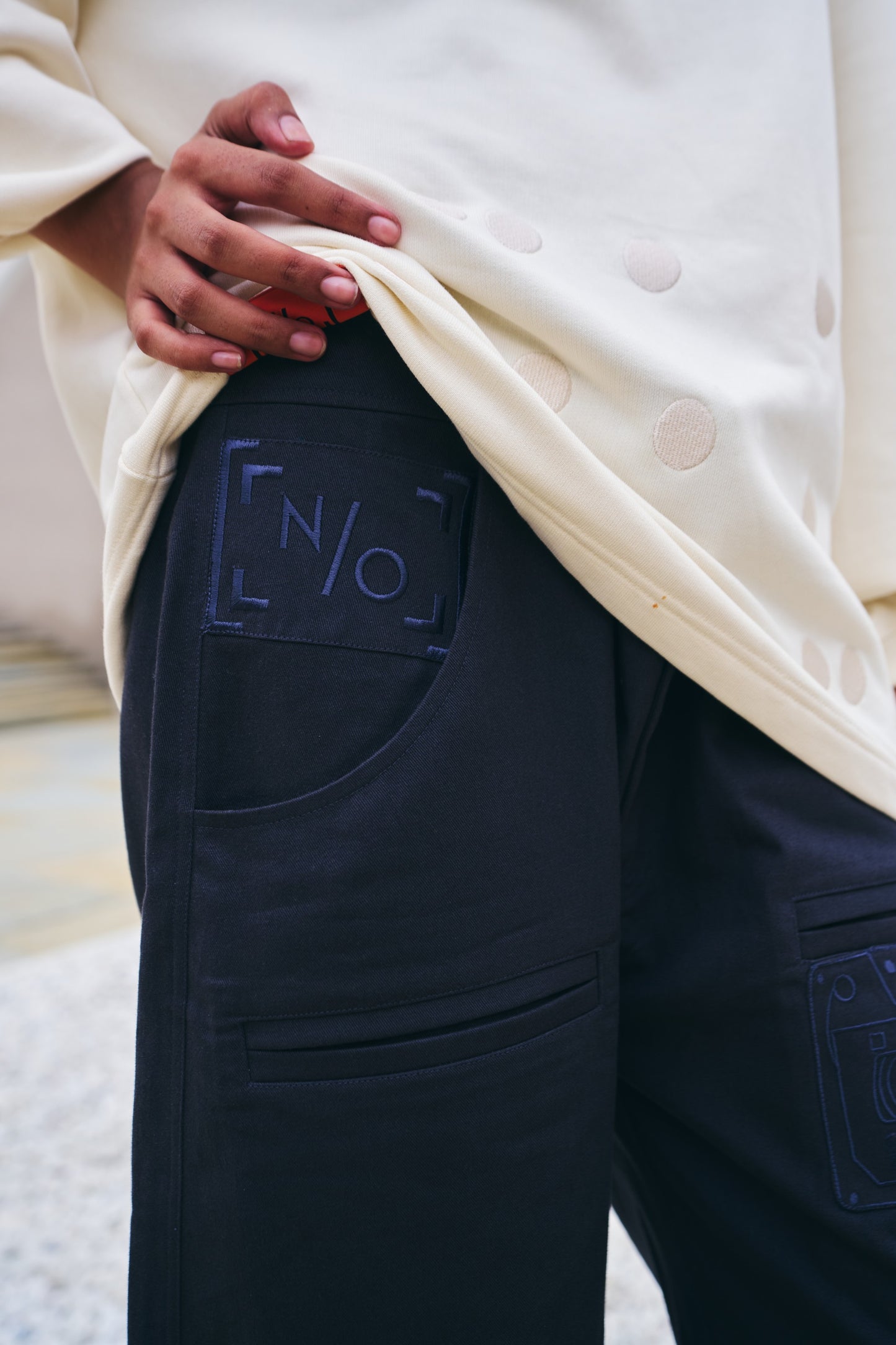 Barrel Pants - Gunpowder