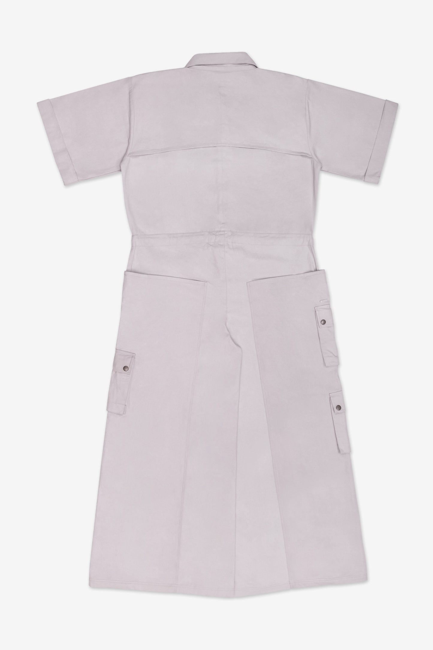 Cargo Style Overall - Mist Gray