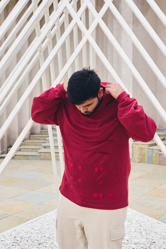 Feel to Be Understood Hoodie - Rio Red