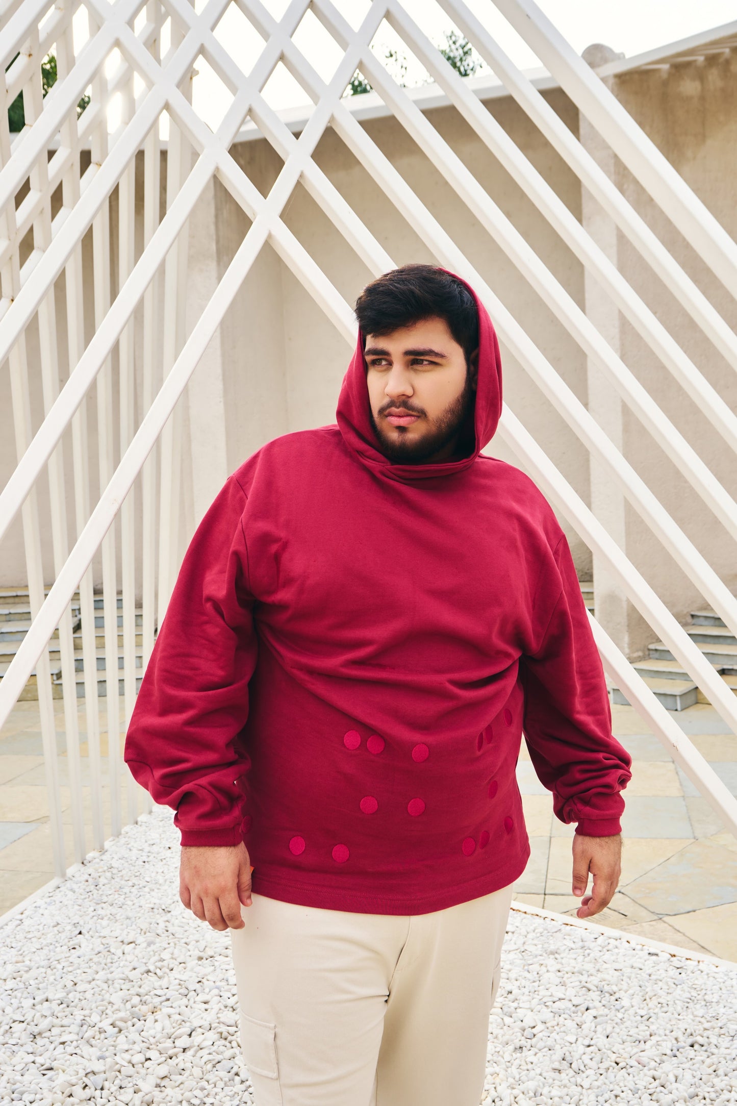 Feel to Be Understood Hoodie - Rio Red