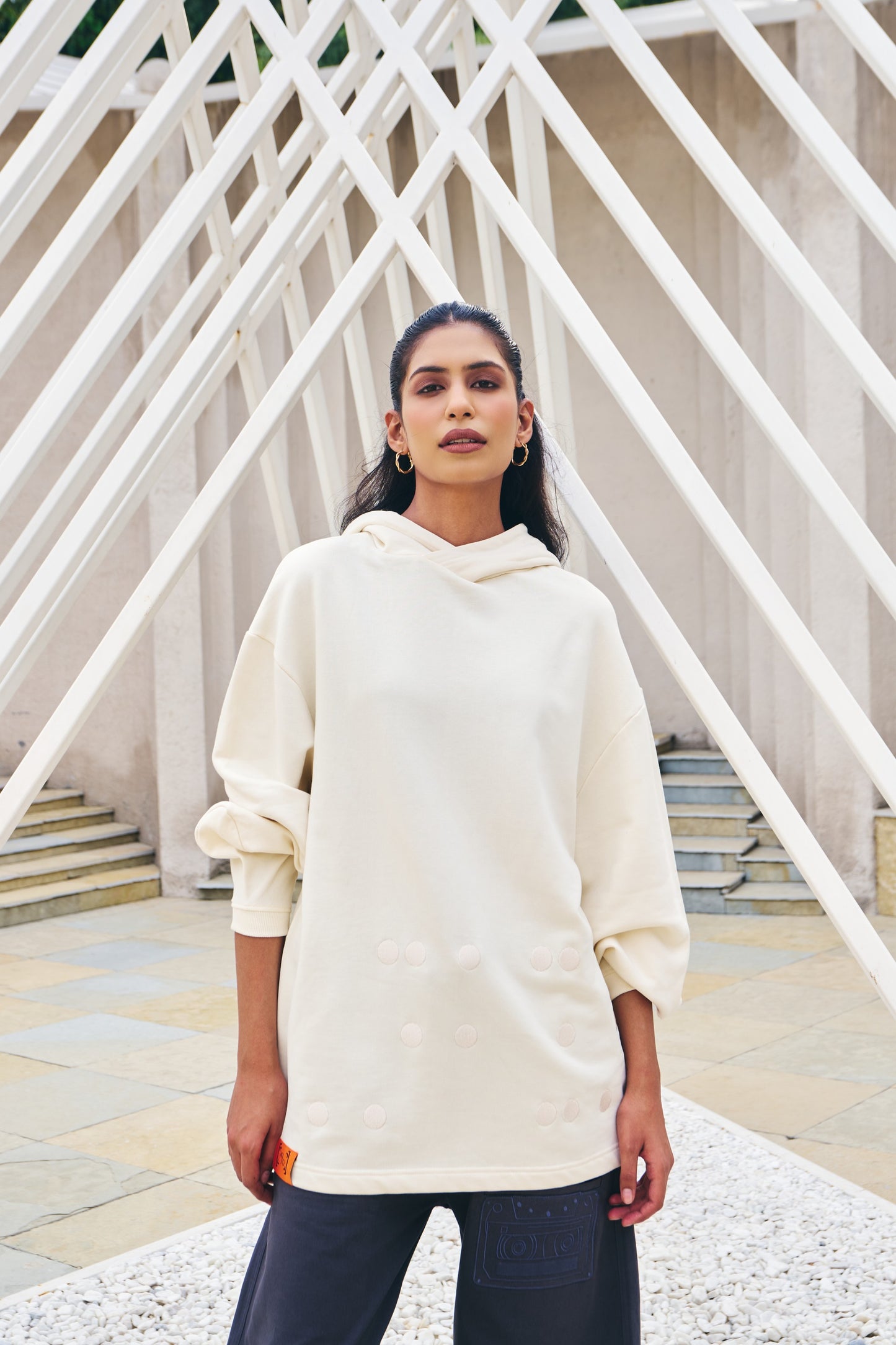 Feel to Be Understood Hoodie - White