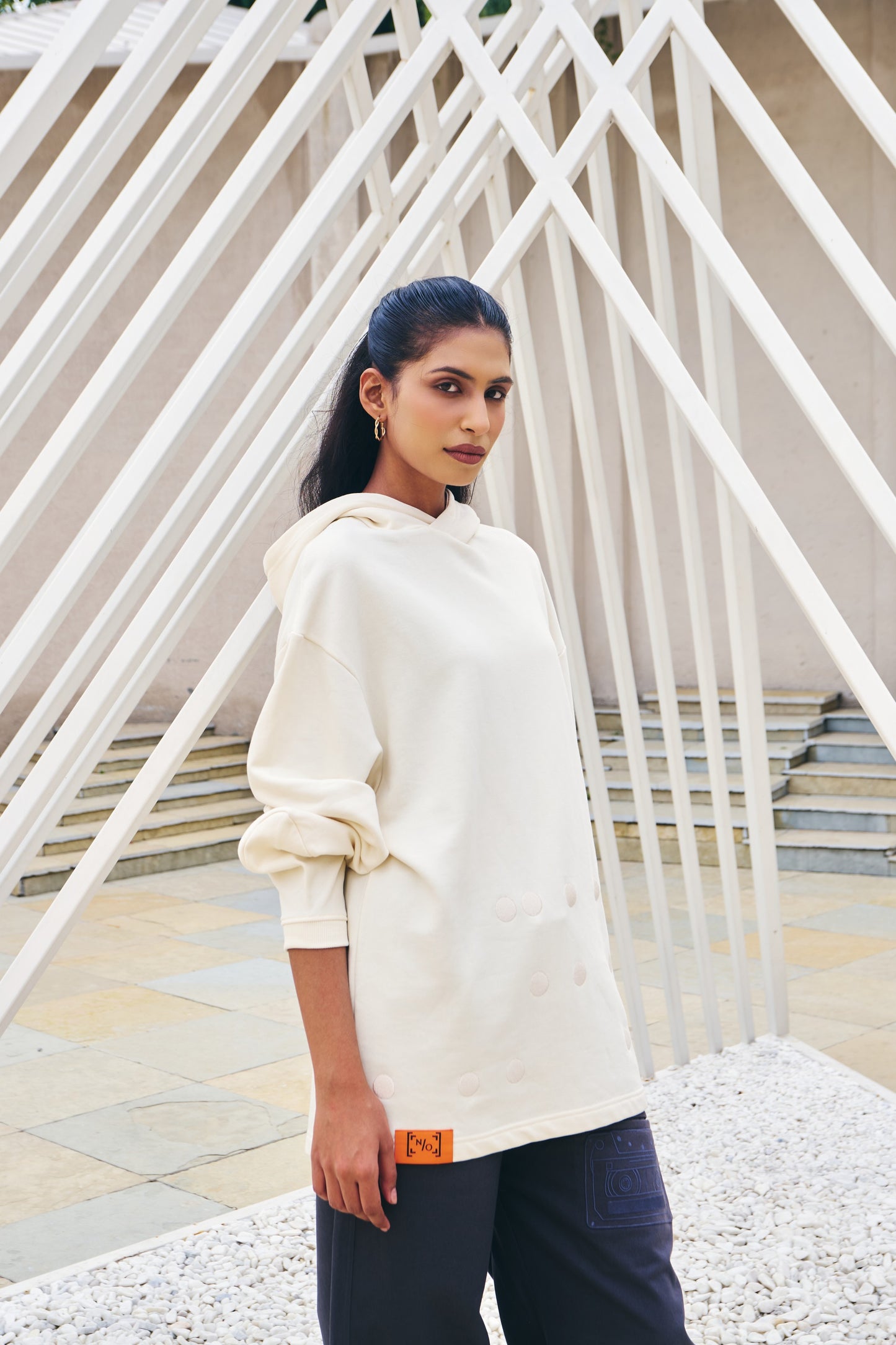 Feel to Be Understood Hoodie - White