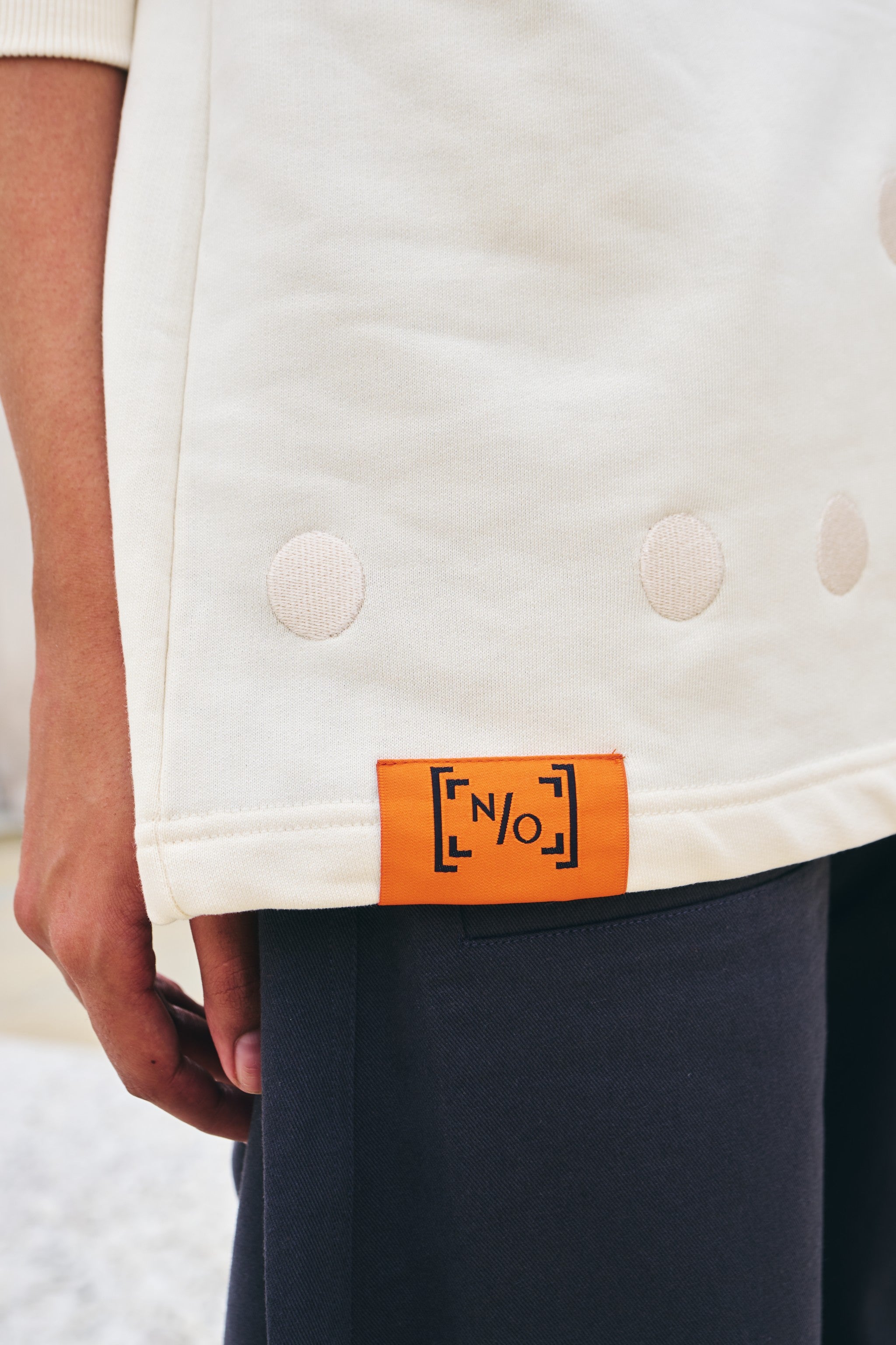 Feel to Be Understood Hoodie - Antique White thumbnail 5