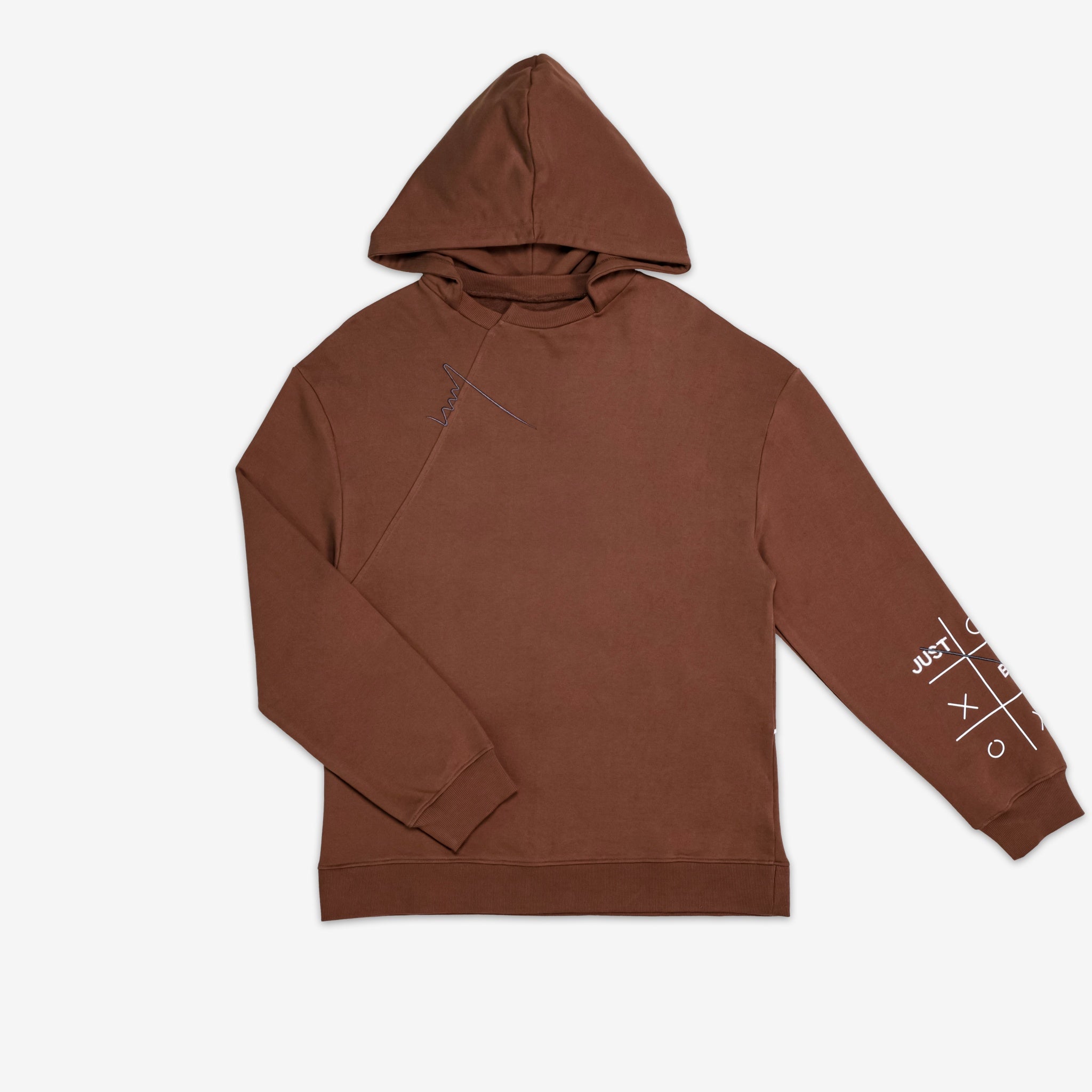 Just Be You Hoodie - Bison Brown image 5
