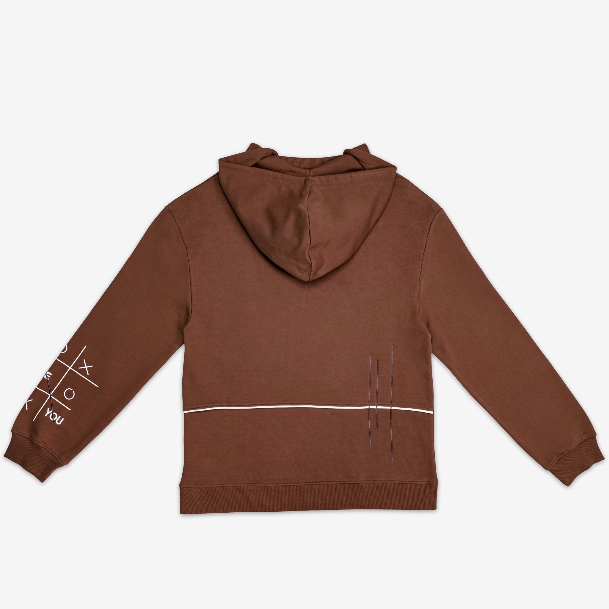 Just Be You Hoodie - Bison Brown image 6