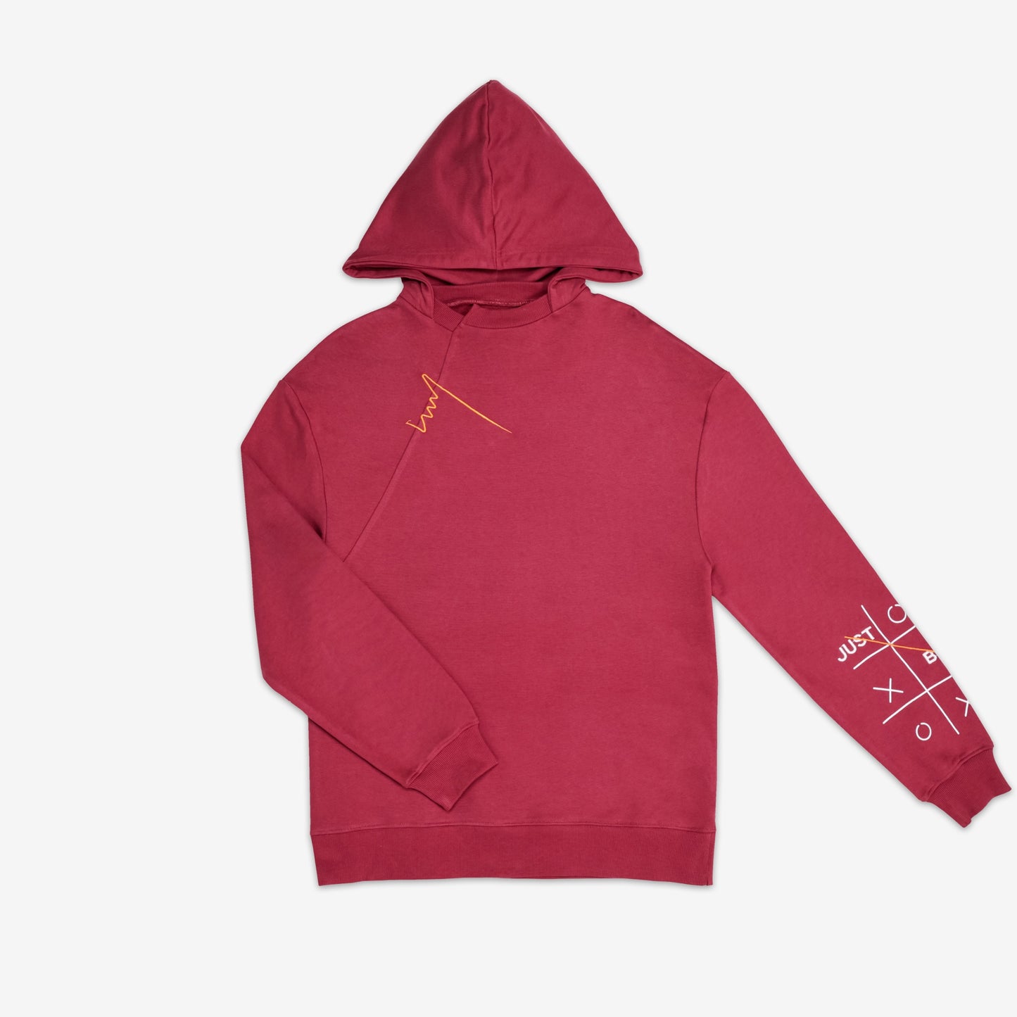 Just Be You Hoodie - Rio Red