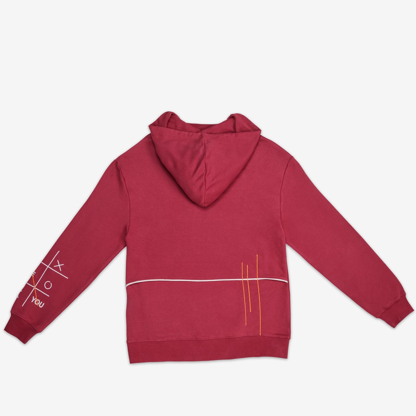 Just Be You Hoodie - Rio Red