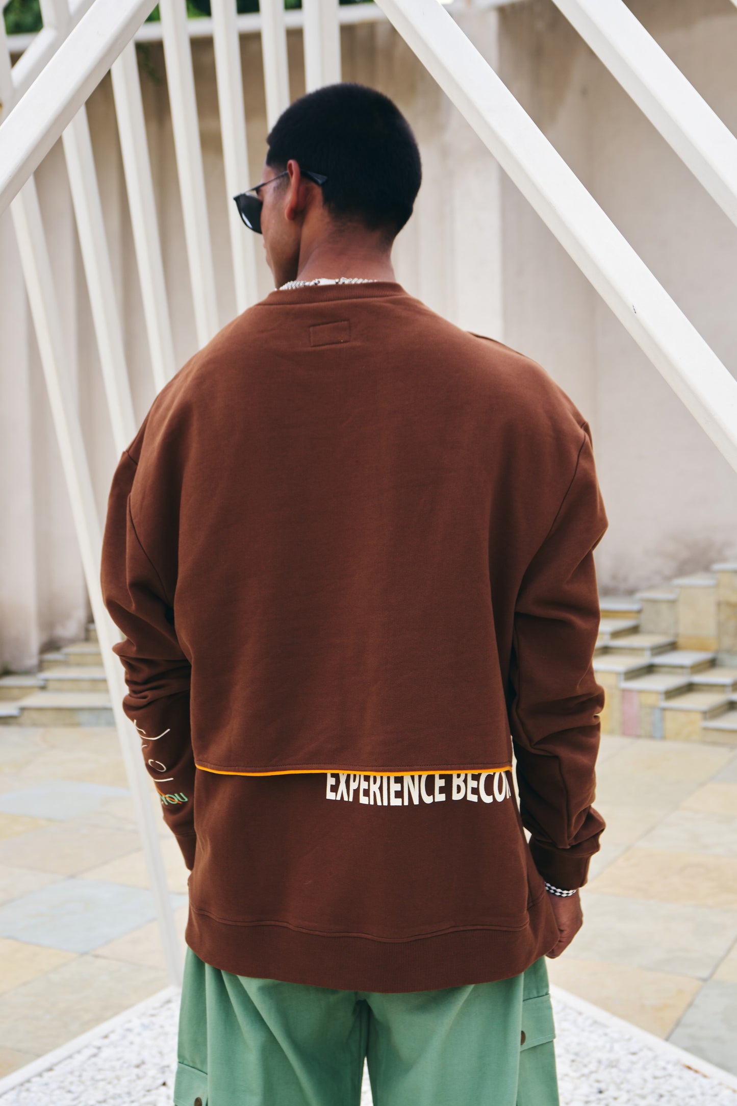 Just Be You Sweatshirt - Bison Brown