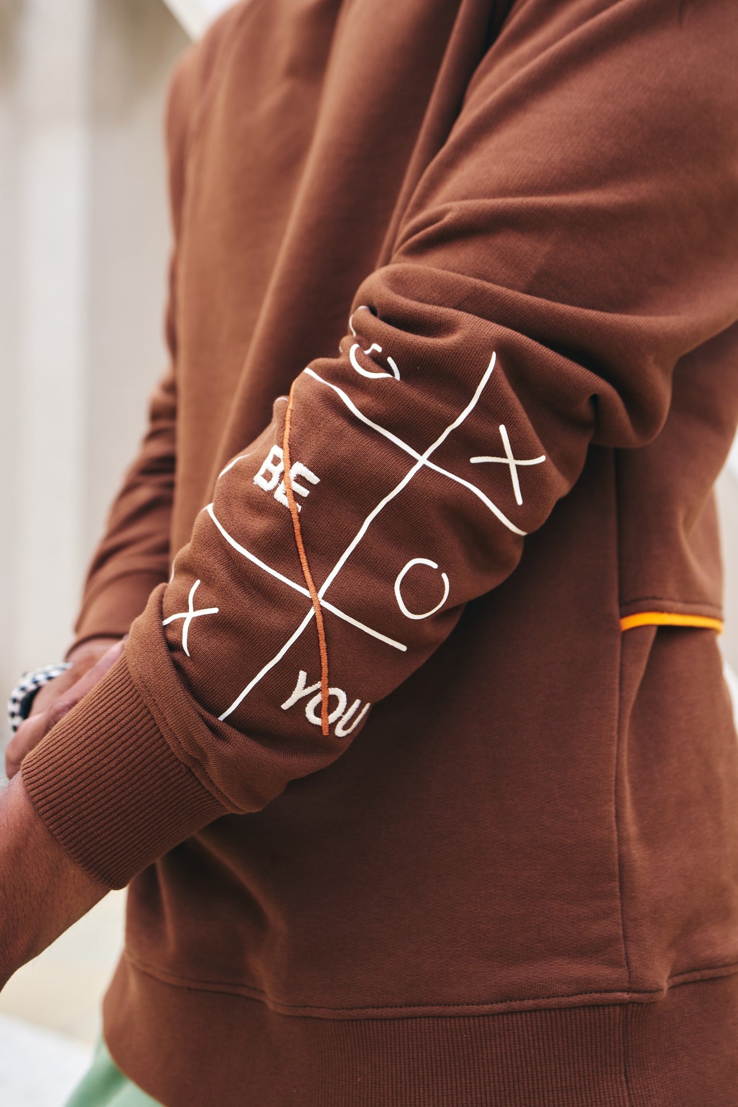 Just Be You Sweatshirt - Bison Brown