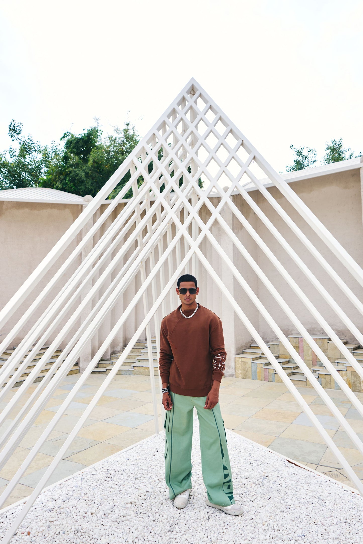 Layered Cargos - Lime Husk