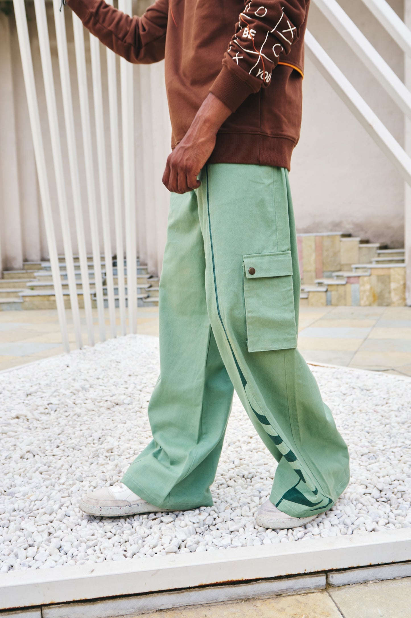 Layered Cargos - Lime Husk