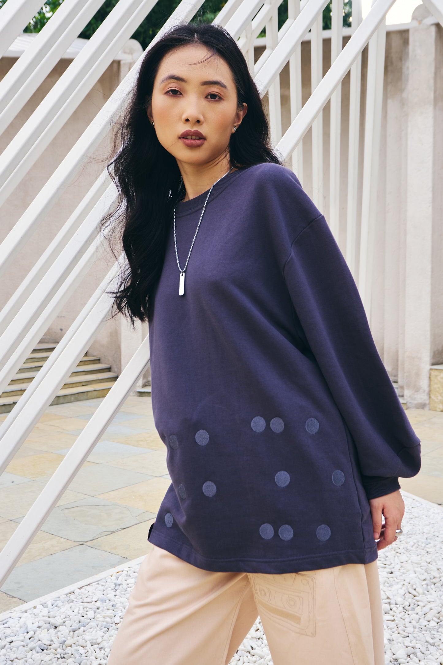 NBYO Embroidered Sweatshirt - Nine Iron