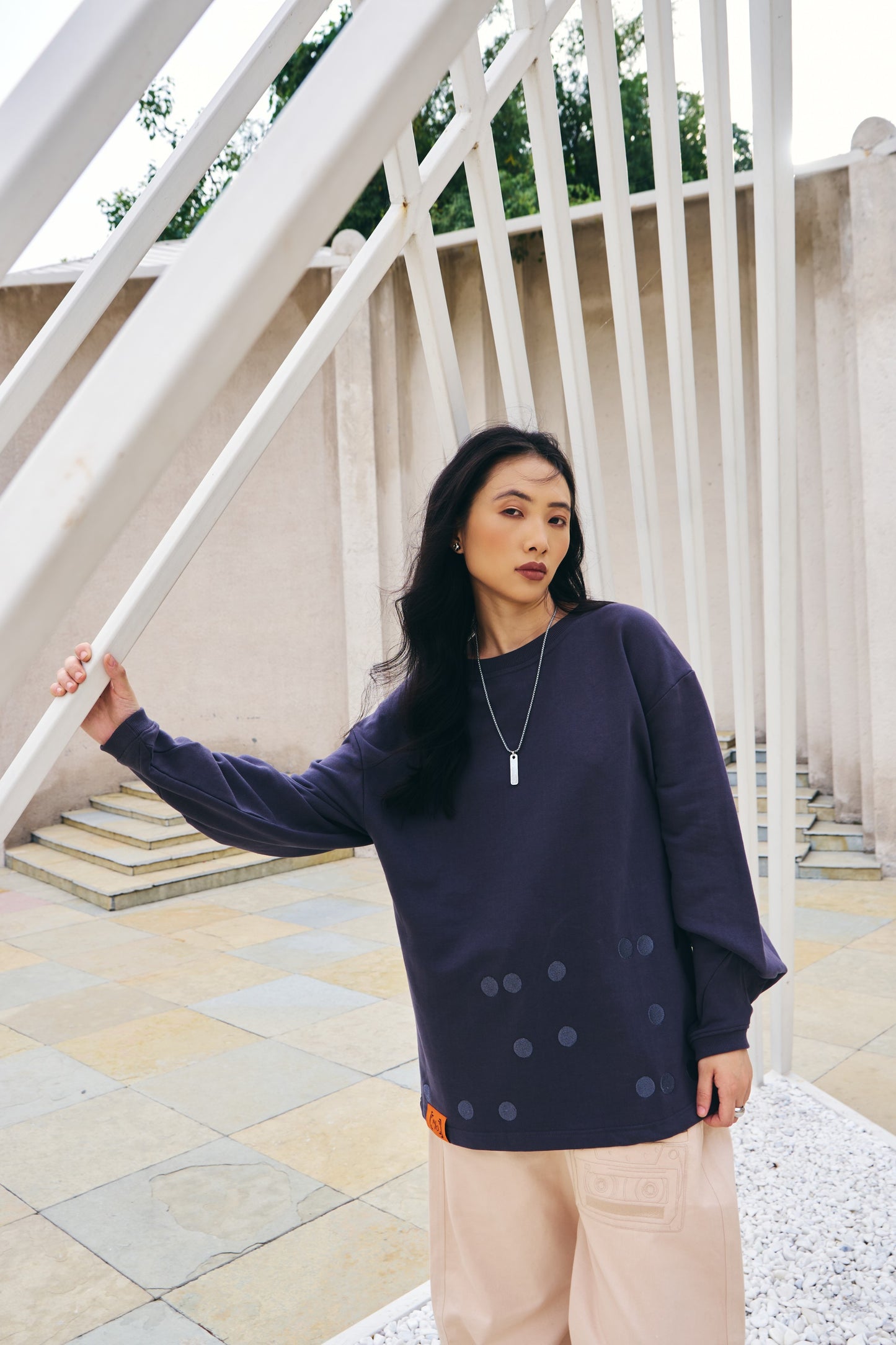 NBYO Embroidered Sweatshirt - Nine Iron