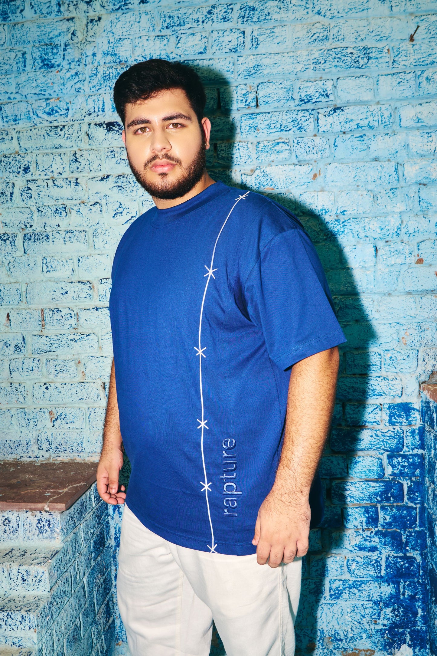 Rapture Bird T shirt - Deep Estate Blue