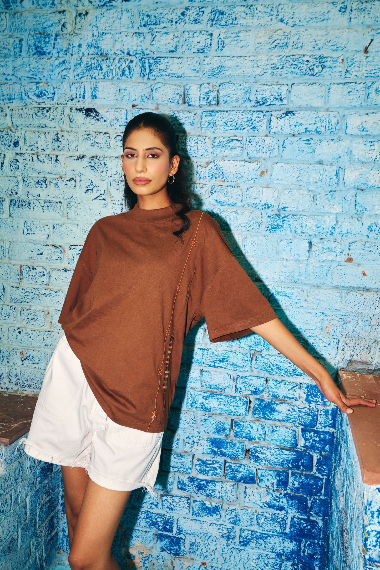 Rapture Bird T shirt - Rich Bison Brown