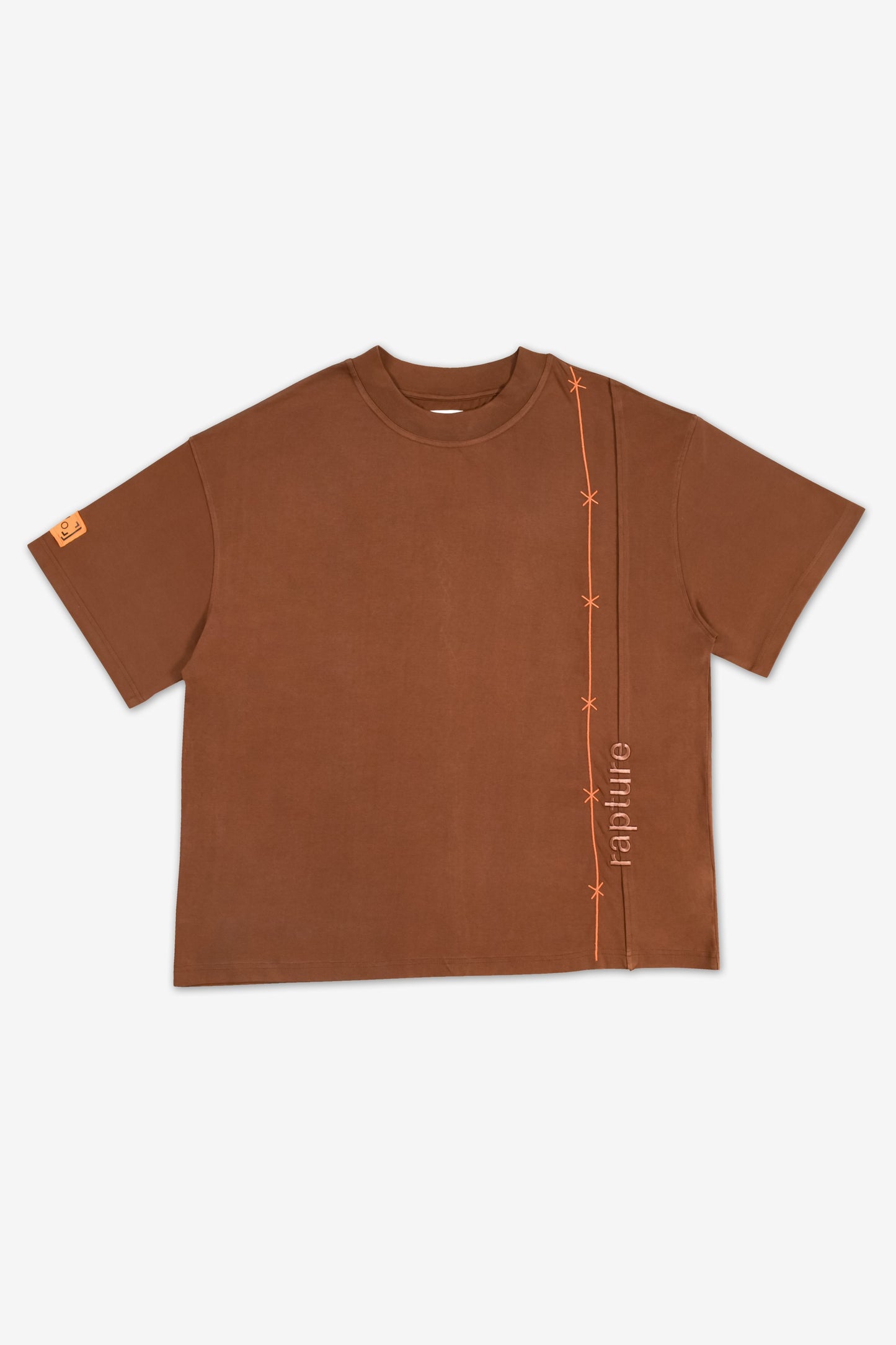 Rapture Bird T shirt - Rich Bison Brown